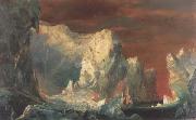 Frederic E.Church Study for The Icebergs oil painting artist